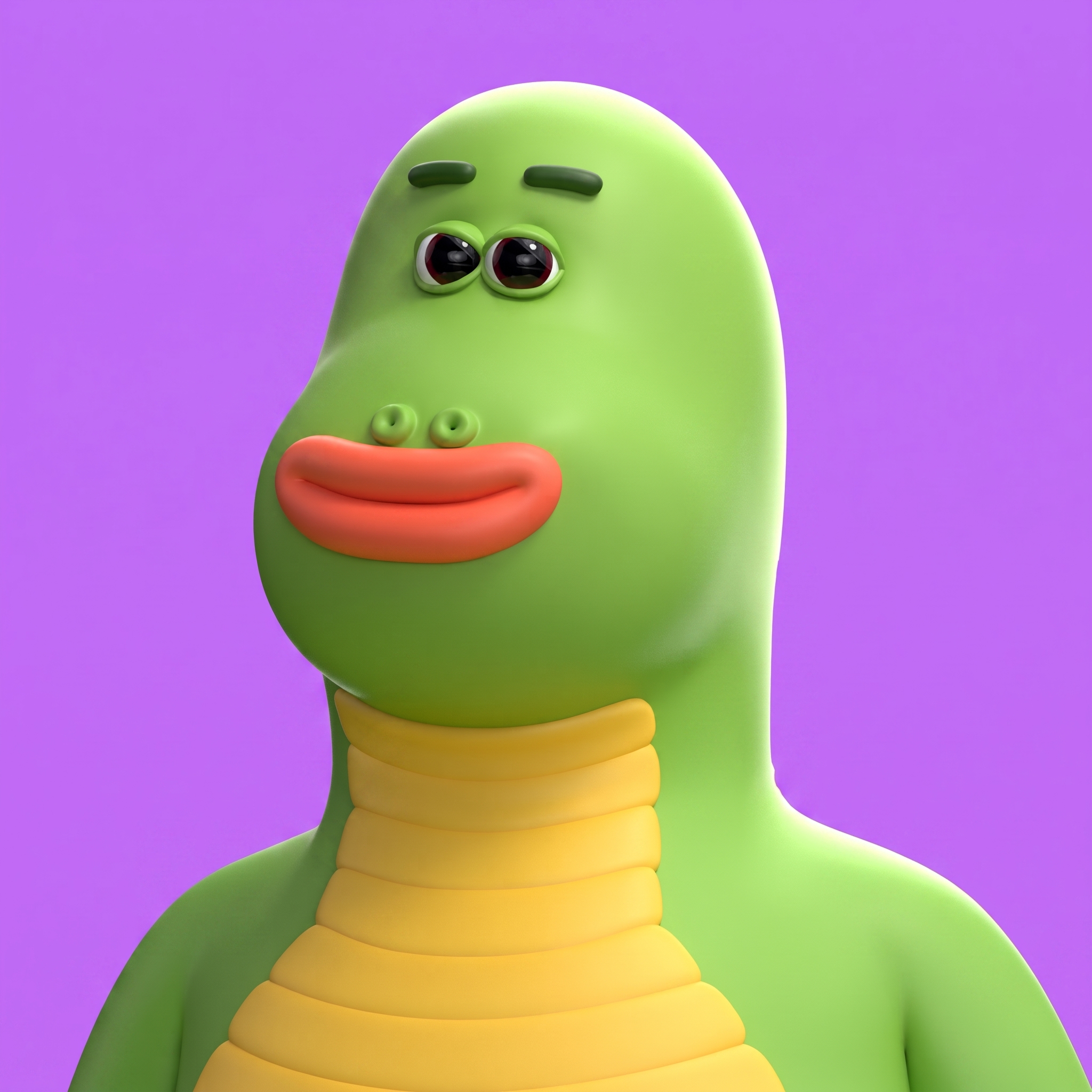 Close-up portrait of DINOZOZ
